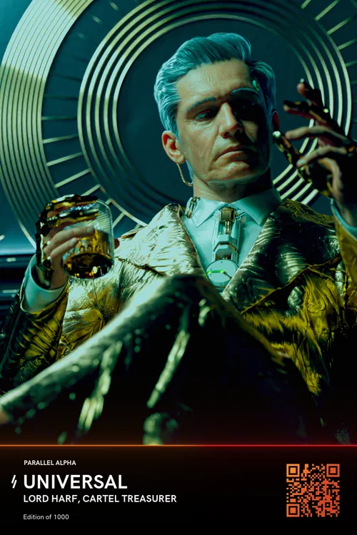 Lord Harf, Cartel Treasurer